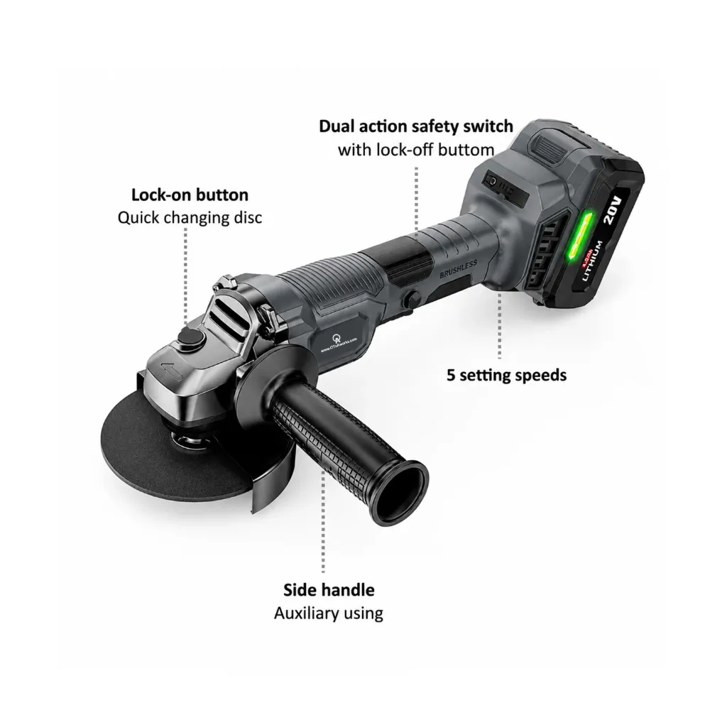 Cordless Angle Grinder CAG1 1.webp