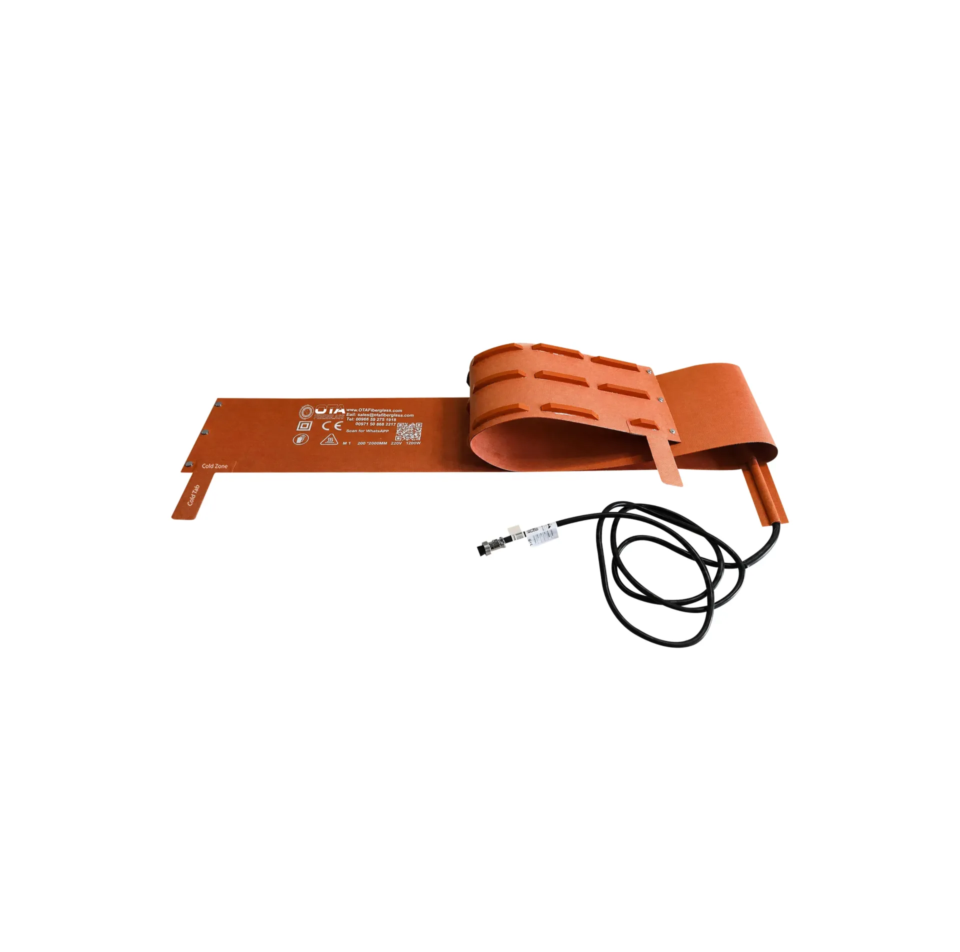 OTA Fiberglass M1 Heating Blanket 14-16" (350mm-400mm)