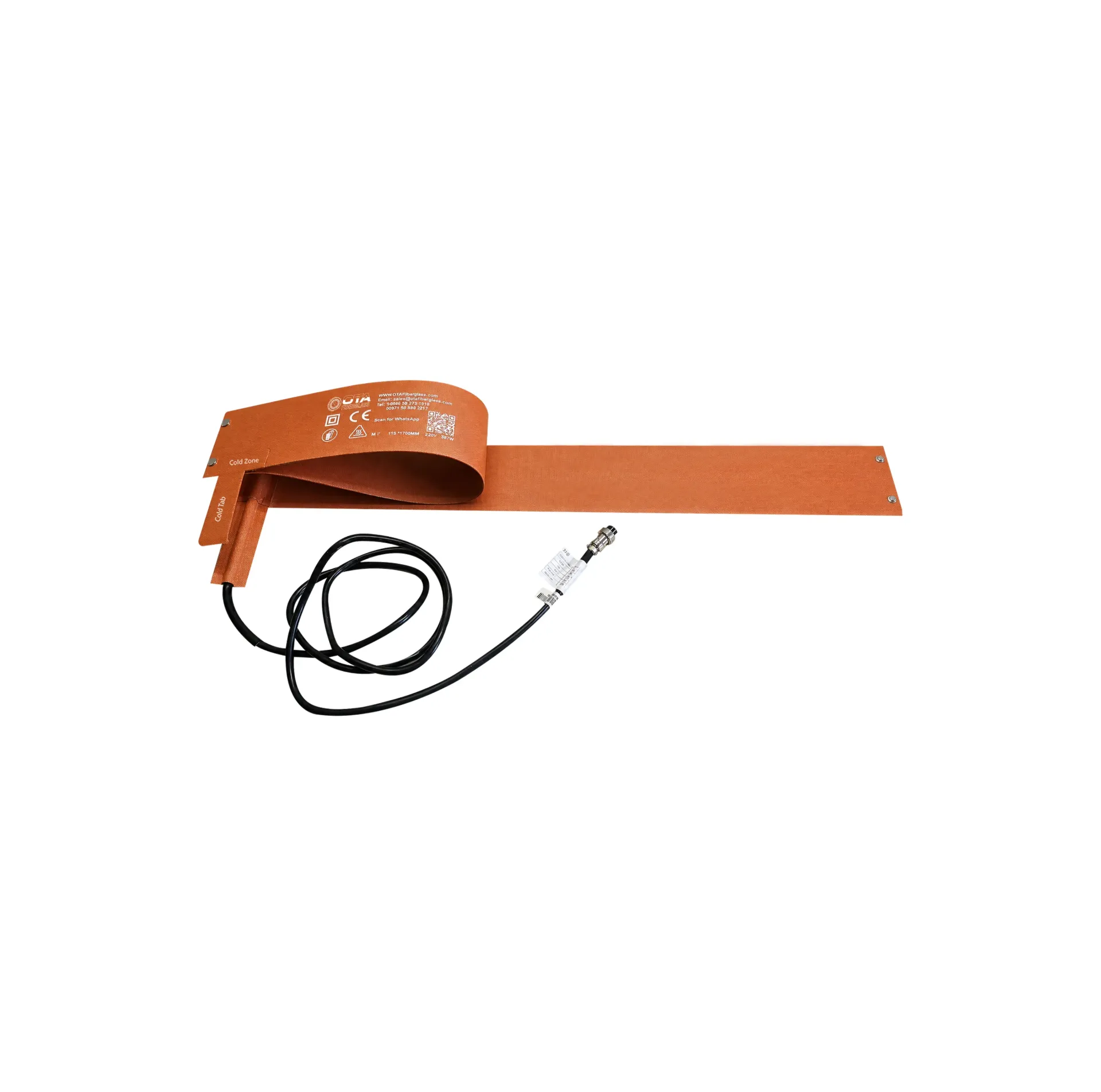 OTA Fiberglass Drum Heating Blanket 220V
